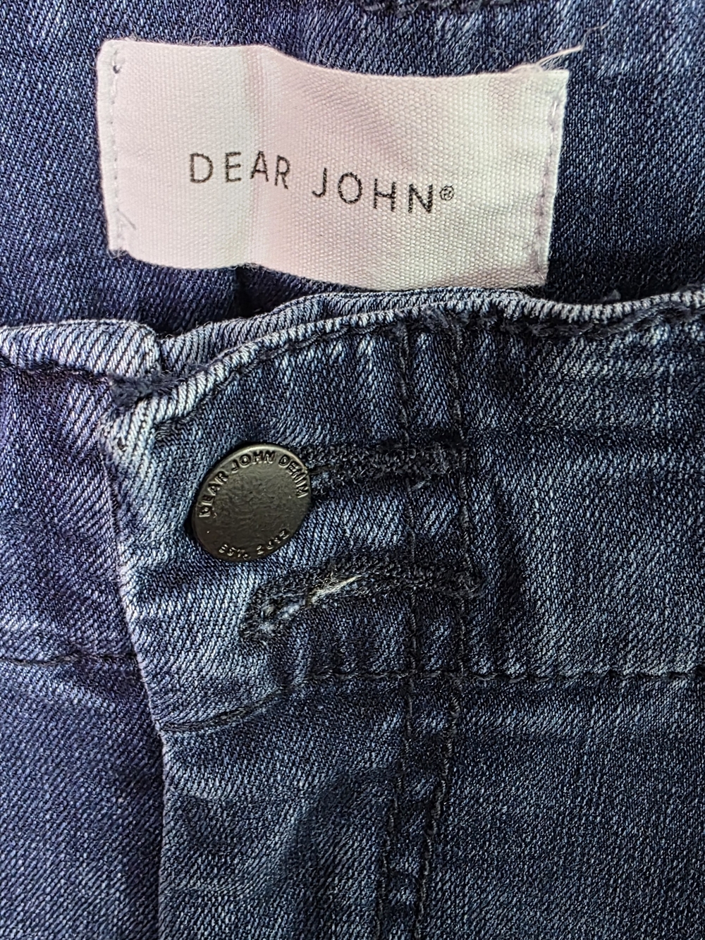 Dear John Retro Flare Jeans Medium Wash Stretch Denim Pants 29 - Picture 2 of 9